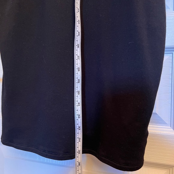 - Bobeau Black Dress with double stack sleeve with ruffle edges - Picture 6 of 6